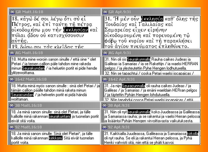 Kirkolla on nyt ihan oma Raamattu