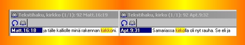 Uusi kirkkoraamattu 1992 — luetaan, uusiTTU Raamattu